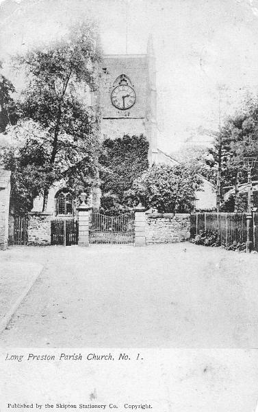 St Marys Church - postcard 1910.jpg - Postcard of St. Mary's church - Date stamped April 26th 1910